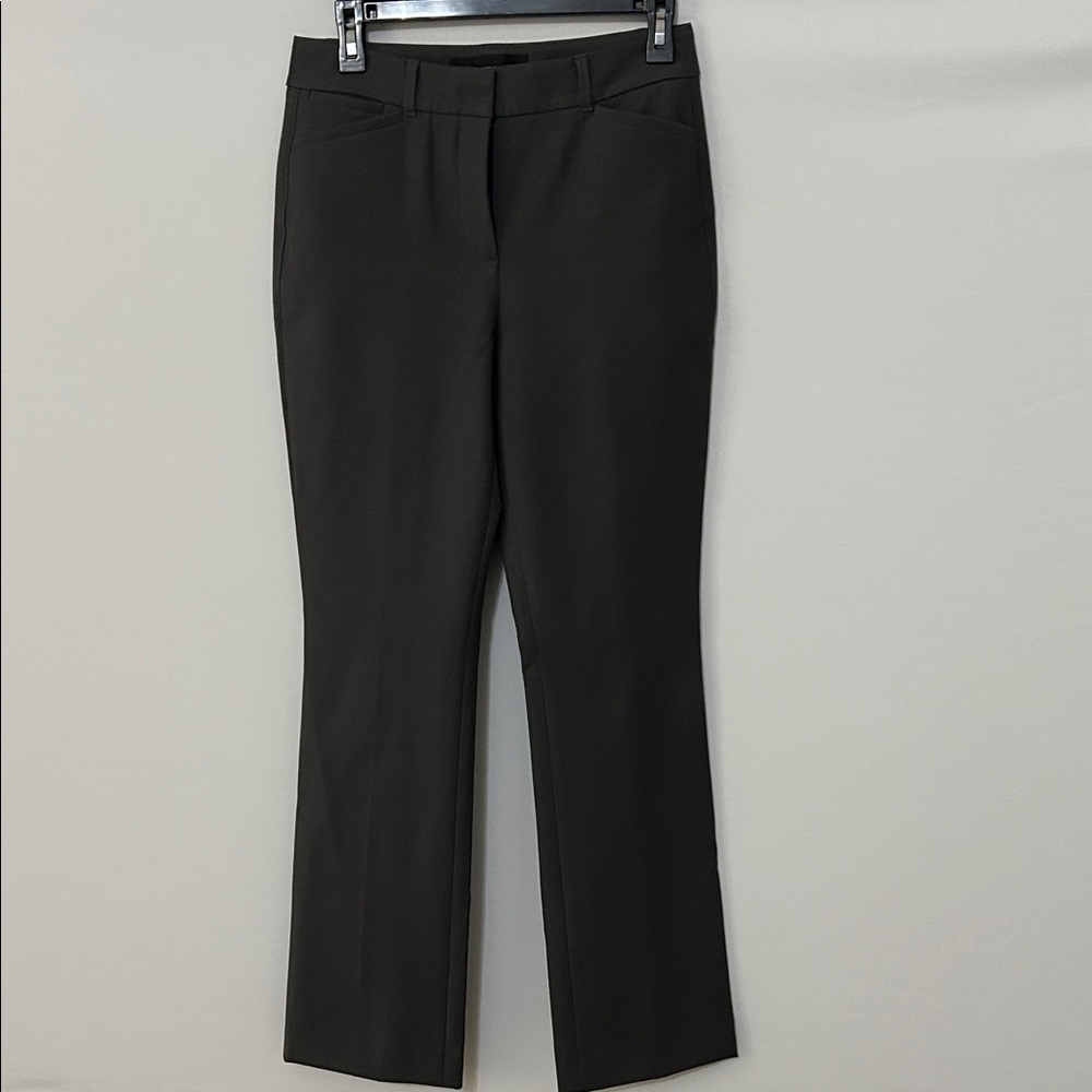 White House Black Market Charcoal Trousers